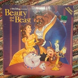 Beauty and the Beast Disney Stereo LaserDisc